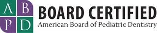 American Board of Pediatric Dentistry Board Certified logo